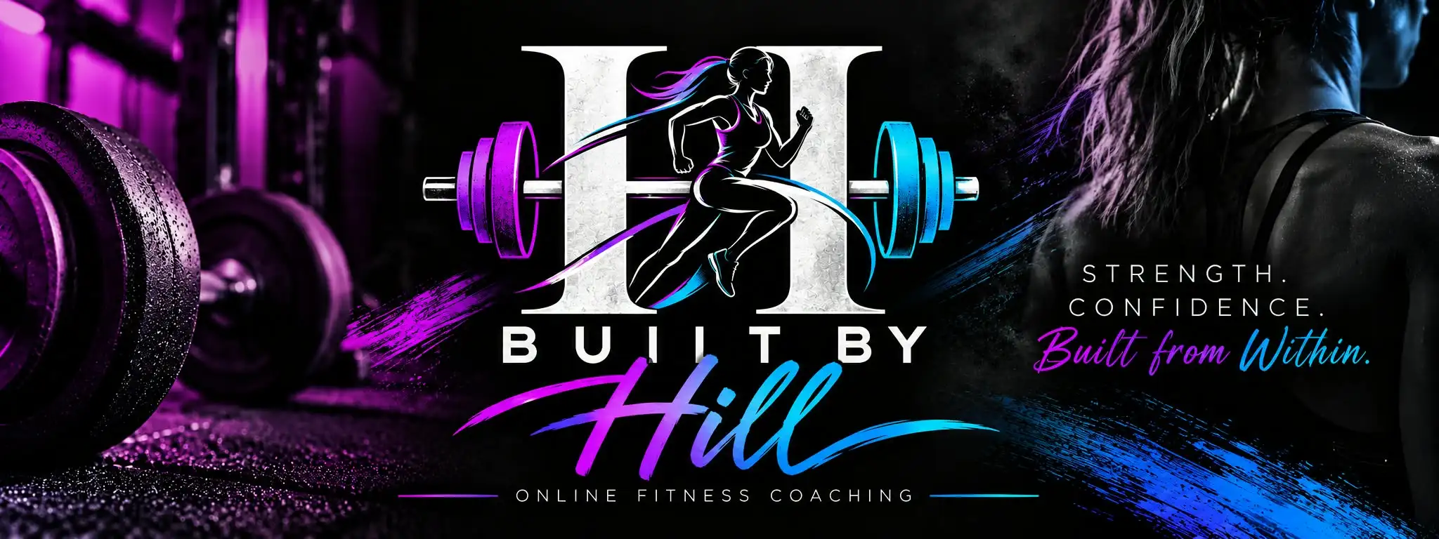 Built by Hill Coaching logo banner: Strength. Confidence. Built from Within.